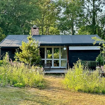 Douglas-clad Summer House Near Gribskov *